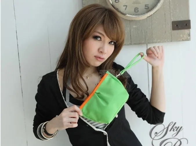 10PCS / LOT mixed 5pcs colors handbags dumplings special coins small cosmetic bag cosmetic bag wholesale cosmetic bag factory