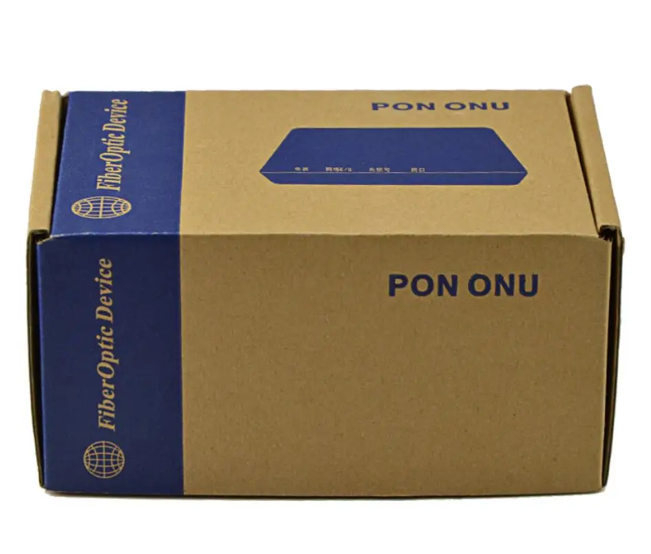 Новый оригинальный ZHWCOMM 001 EPON 1GE ONU ONT с одним портом Lan применяется к режимам FTTH