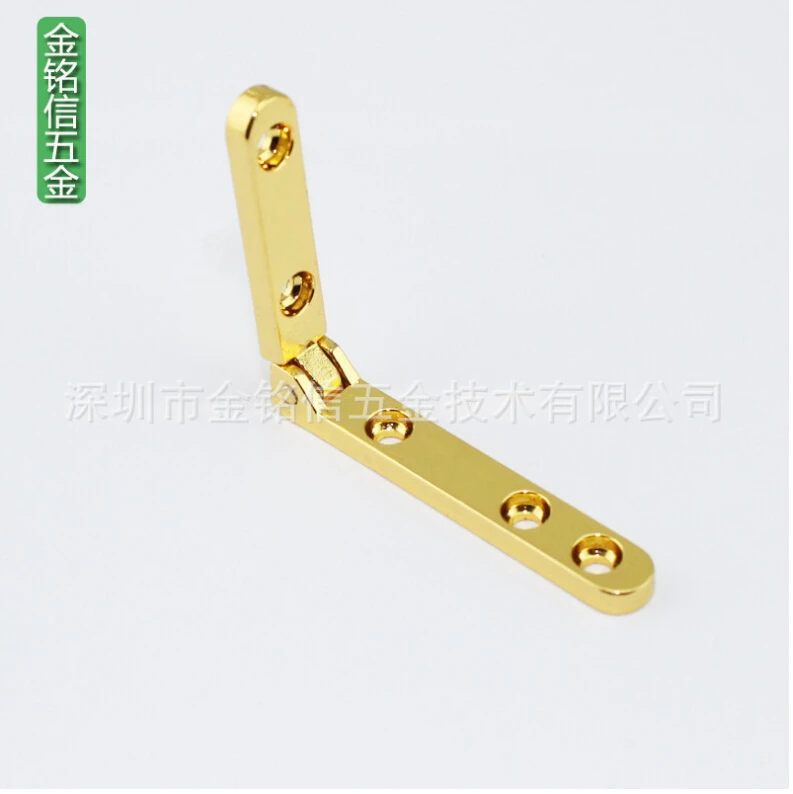 200 шт./лот цинковый сплав шарнир с Рельсом на стороне набор для коробок