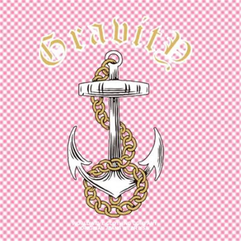 Женская футболка термопечать буквы якорь ПВХ патч для одежды железо Переводные