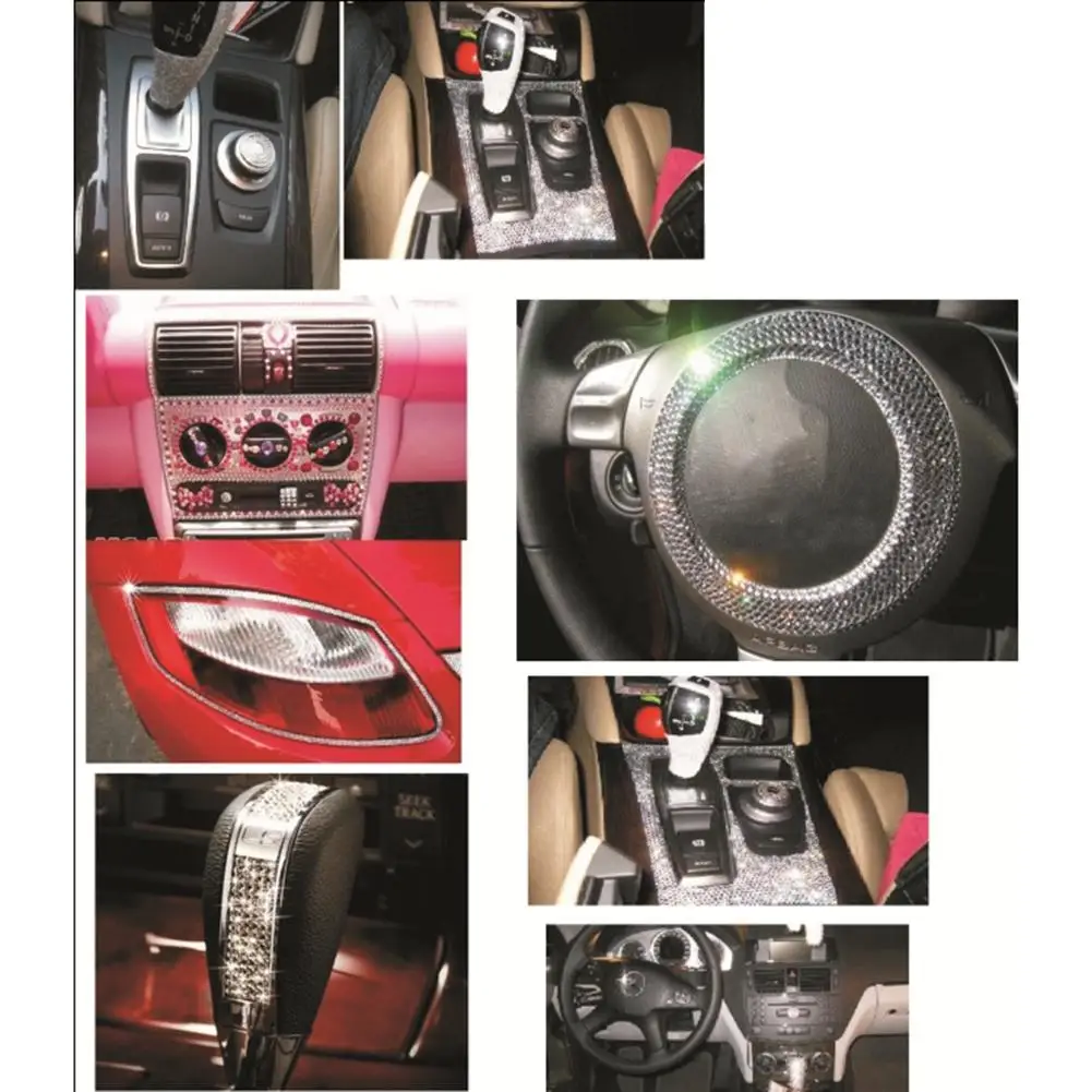 Самоклеящиеся стразы сделай сам для декора автомобиля клейкая лента