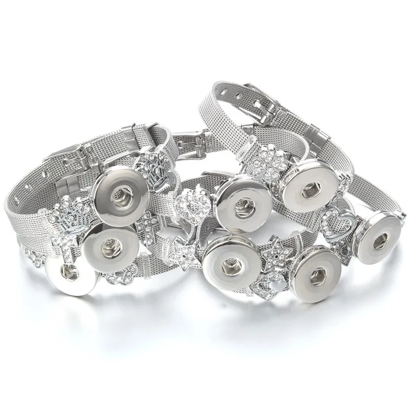 Модные ювелирные изделия на застежке из нержавеющей стали браслеты сделай сам