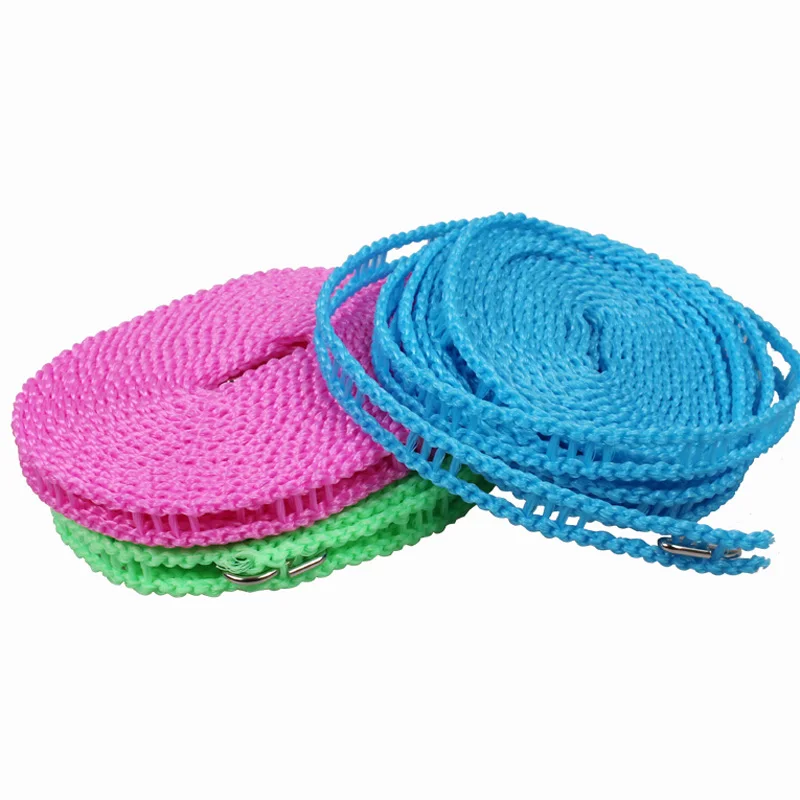 Веревка для белья дома и улицы нескользящая 5 м | Дом сад