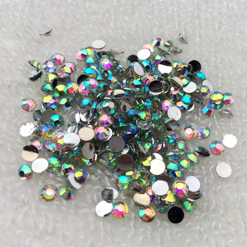 600 шт. AB Glass Nail Стразы для фотолампы Z330|Стразы| |