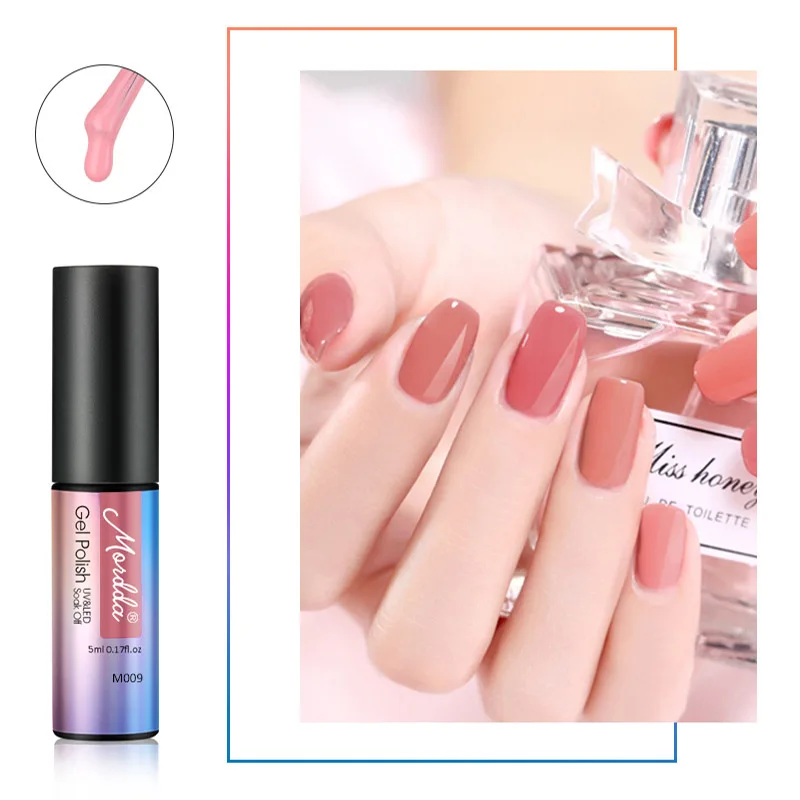 Гель лак для ногтей Полупостоянный Светодиодный УФ гель 5 мл отмачиваемый