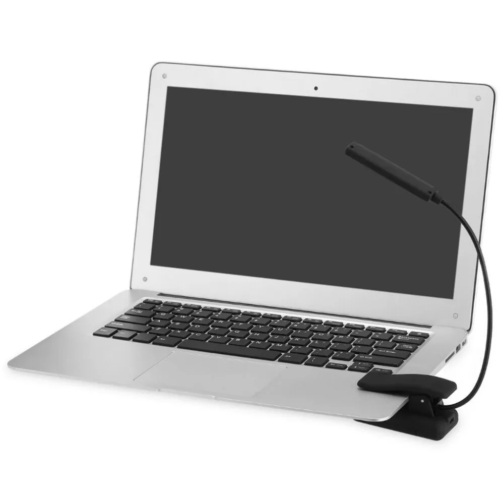 ICOCO 6 Вт светодиодный USB Диммируемый зажим для чтения свет для ноутбука ноутбук пианино кровать изголовье стол портативный ночник