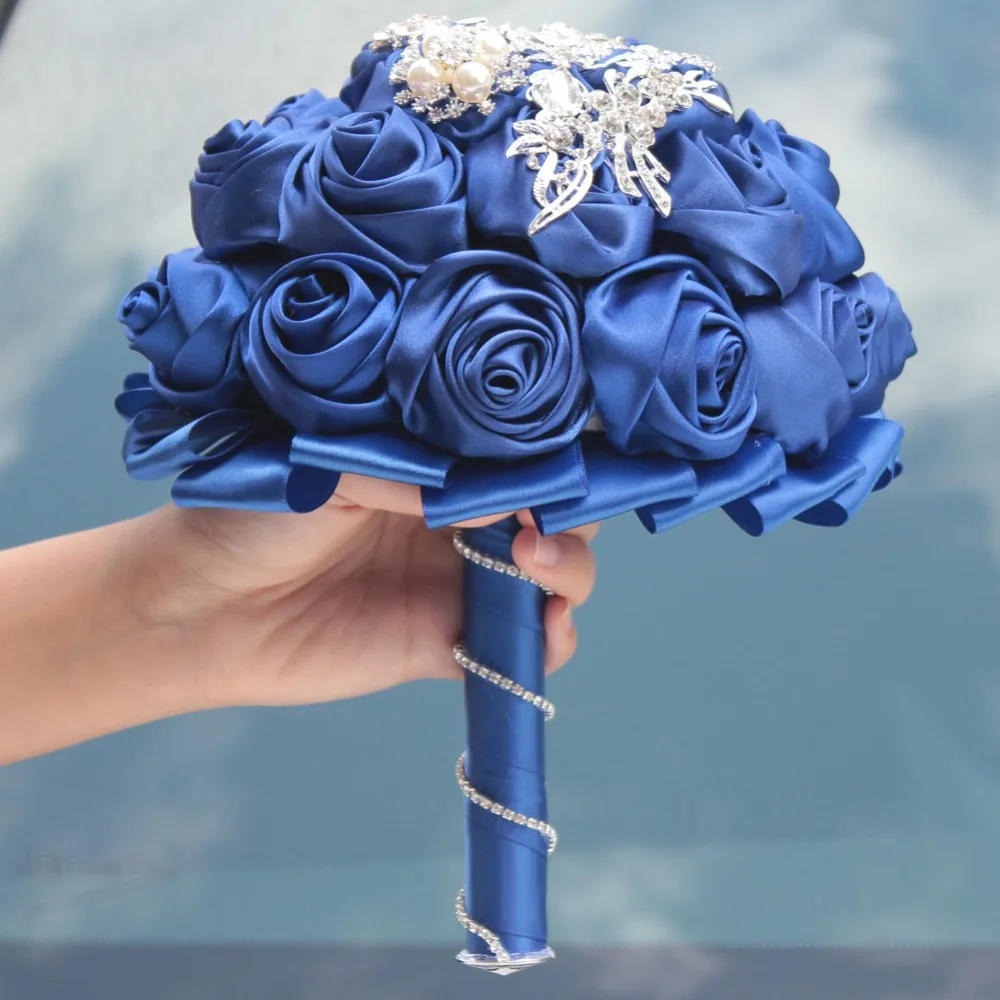 WifeLai-A Royalblue заводская настройка Свадебный букет невесты Прямая поставка Пром