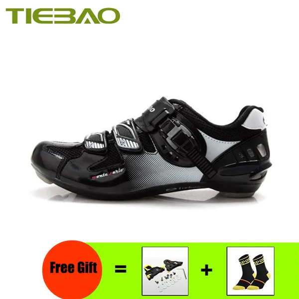 Cleats for 1303 B Tiebao sapatilha ciclismo, мужская и женская велосипедная обувь, дорожные педали, SPD-SL, zapatillas deportivas hombre, уличные кроссовки суперзвезды - Цвет: Cleats for 1303 B