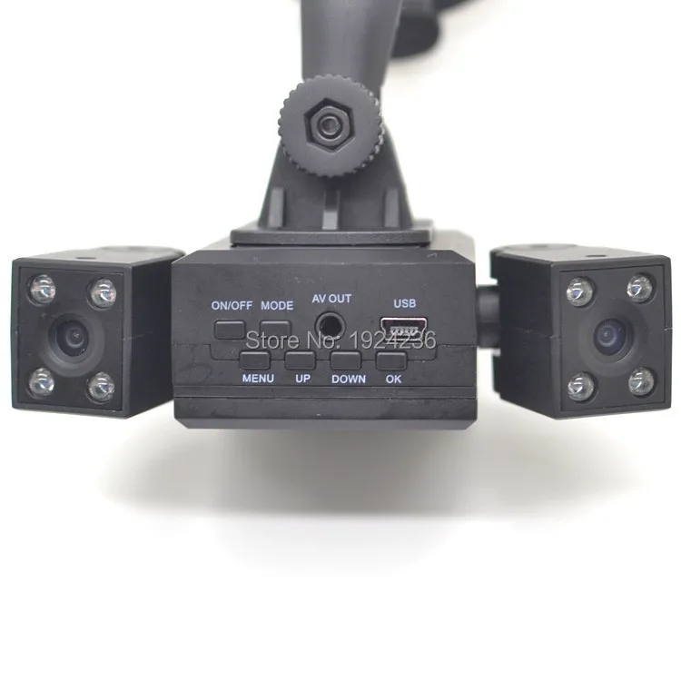2015 высокое качество и Хит продаж Двойной объектив H3000 2 дюймов TFT 1080 P cam автомобиль
