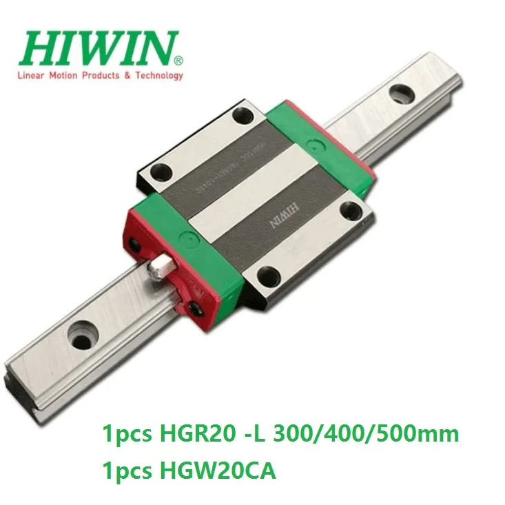 1 шт. оригинальная направляющая Hiwin HGR20 L 300 мм 400 500 + блок HGH20CA или HGW20CA(HGW20CC)|Линейные