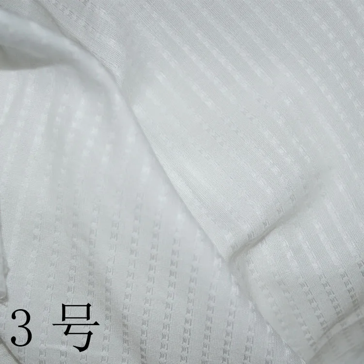 Хлопковая полосатая сетчатая ткань LEO & LIN летняя тонкая хлопчатобумажная одежда