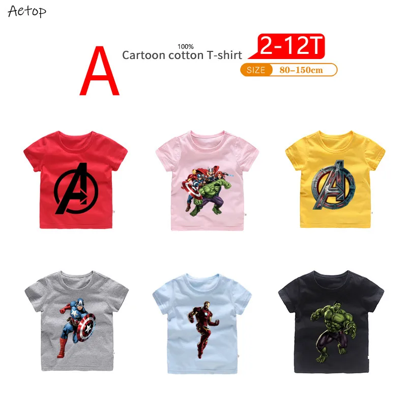 Sueemr/футболка с принтом для мальчиков и девочек детские летние белые топы