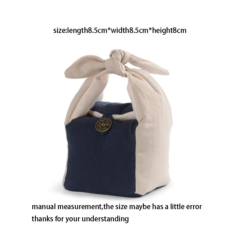 Винтажный мешок для хранения чая хлопковый и льняной чайник/чайная чашка/пакеты