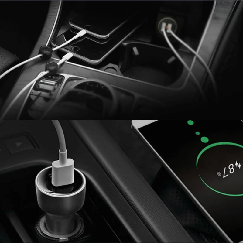 Магнитный Кабельный органайзер зажим для провода шнур управления держатель