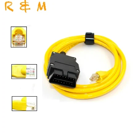 Кабель для передачи данных ENET Ethernet к OBD OBD2 Интерфейс E sys esys 3.23.4 V50.3| |