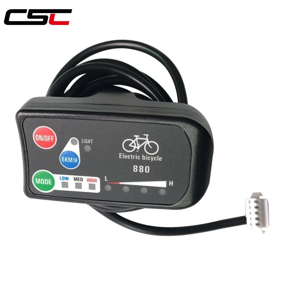 Электрический велосипед Запчасти 36V 48V LED 880 Дисплей EBike панели управления для KT