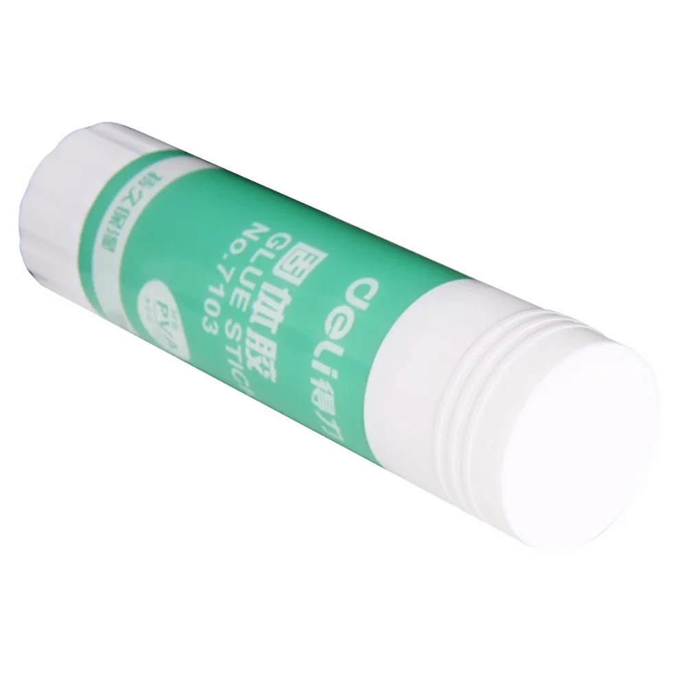 Deli 1 pcs PVA Liquid glue Stick Big Size 36g High Viscosity Solid Glue Good Slip Drying White Color 30x110mm 7103 | Канцтовары для