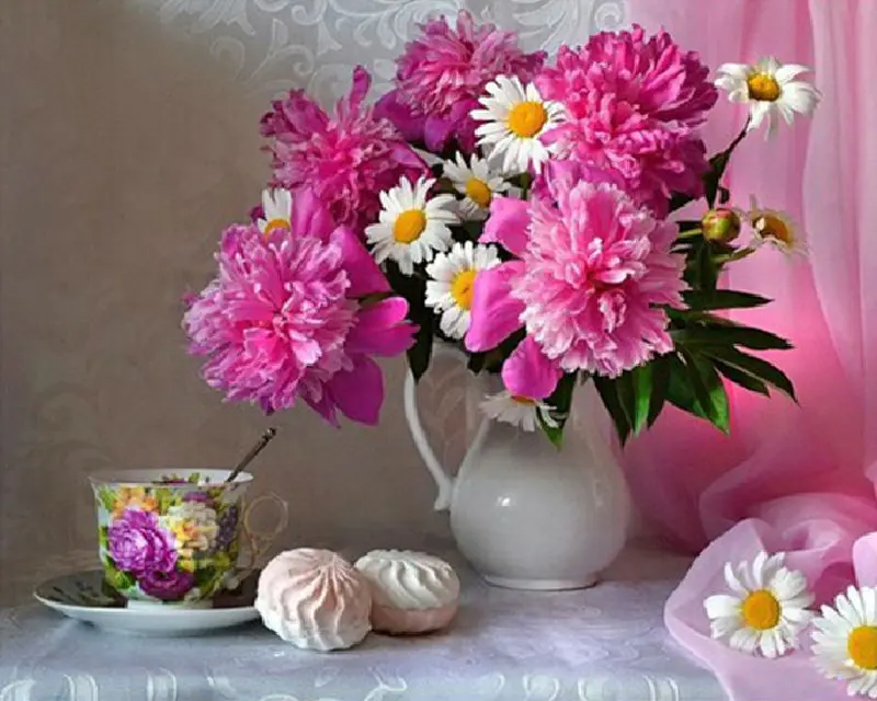 Новая ваза с розовыми цветами 5D Diy Алмазная картина вышивка крестиком