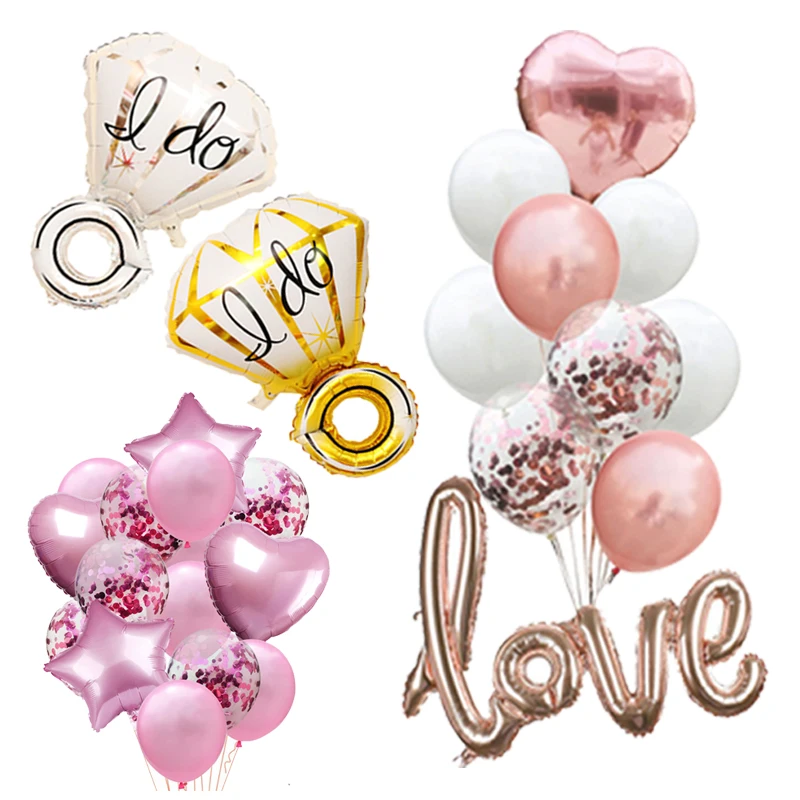 Свадебные украшения для невесты чтобы быть воздушным шаром декор вечеринки в