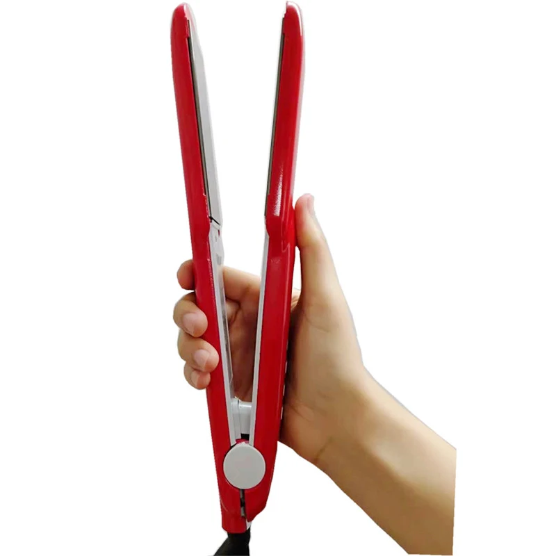 Профессиональный ployka титана плоский Железный Выпрямитель для волос 980 градусов