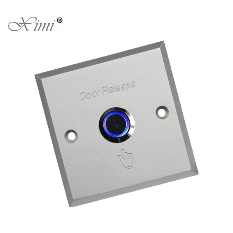 Бесплатная доставка 10 шт. кнопка для выхода из алюминиевого сплава со