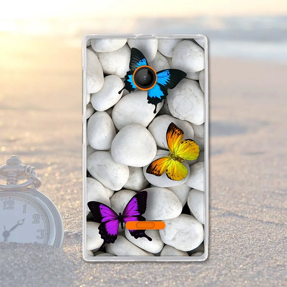 18 Мягкие чехлы из ТПУ на заднюю панель, чехлы для Nokia microsoft Lumia 430 N430, Защитные чехлы для Nokia Lumia 430 - Цвет: 18