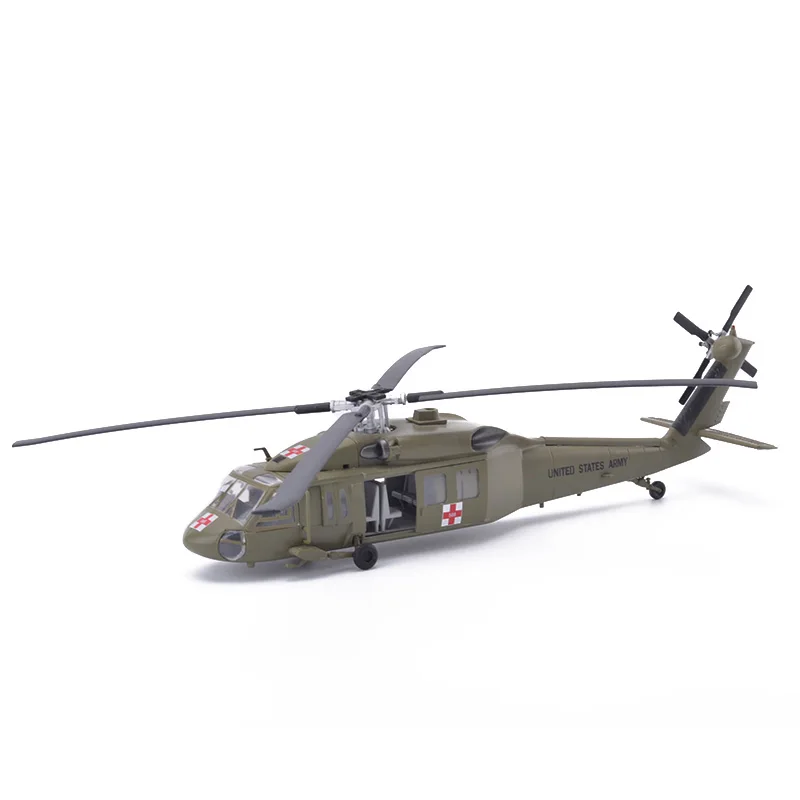 Easy Model UH60A нам медицинской моделей вертолетов 1/72 весы Готовая модель игрушка для