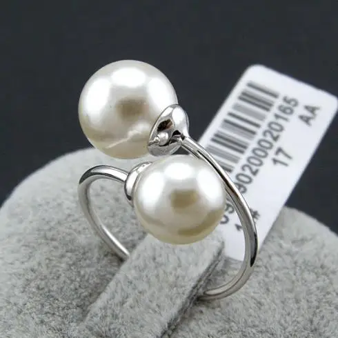 TRACYKWOK новинка распродажа настоящие брендовые кольца для женщин жемчужные модные