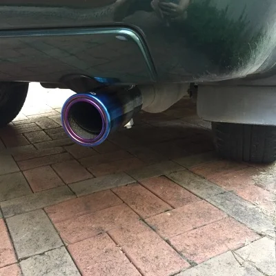 Высококачественная Автомобильная выхлопная труба из нержавеющей стали для Toyota