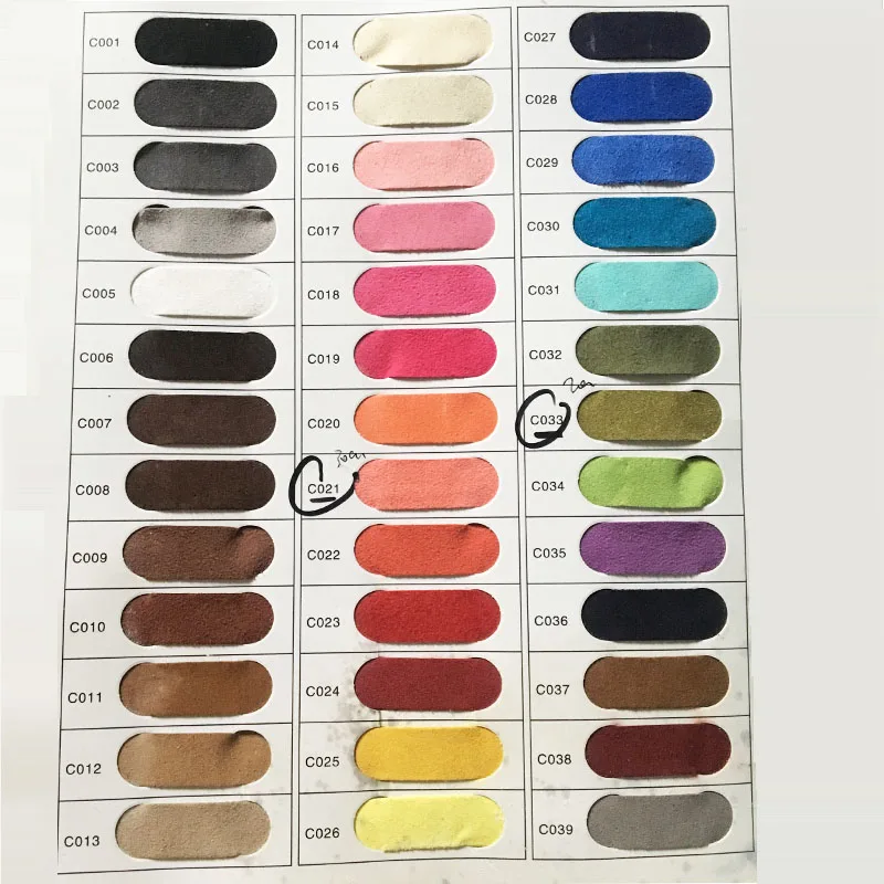 1 meter other color 0,7 мм искусственная замша кожа ткани из искусственной кожи для декоративных вещей микрофибра искусственная кожа Шитье «сделай сам» материал кожа - Цвет: 1 meter other color