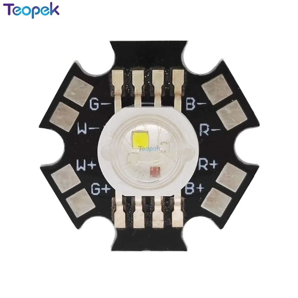 10 шт. 4 Вт RGBW RGBWW RGB + Холодный/теплый белый высокомощный светодиодный