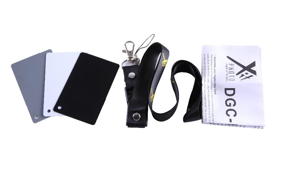 XTGC профессиональная цветная эталонная цифровая серая карта для баланса белого