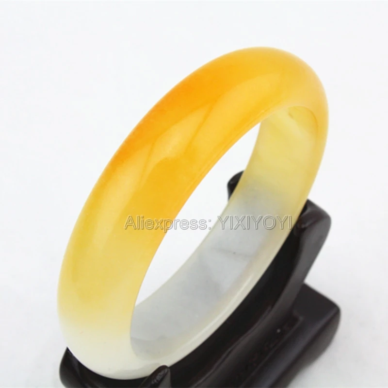 Красивые 15-18 мм Элегантный женский браслет из натурального белого и желтого