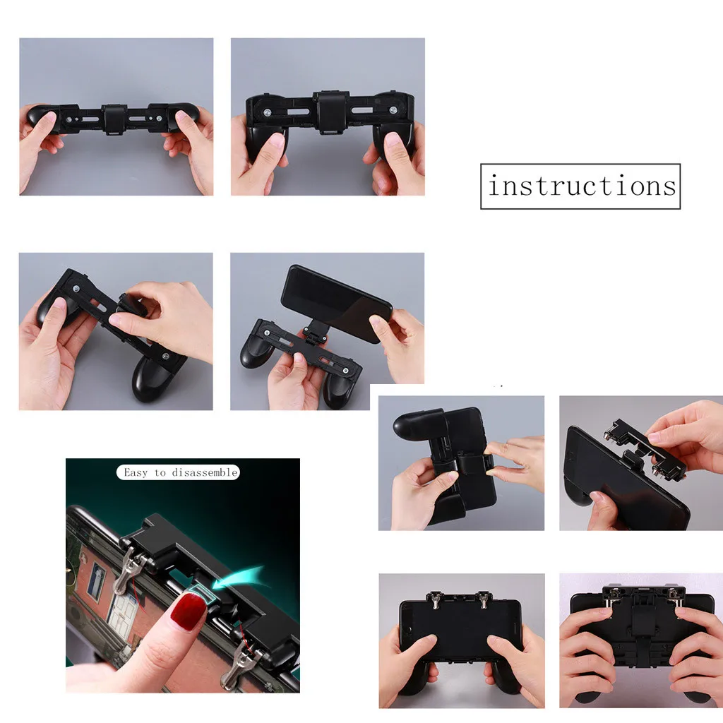 Mobile Game Controller Sensitive Shoot And Aim Joysticks Gamepad Handle For PUBG Phone l1r1 Shooter | Электроника