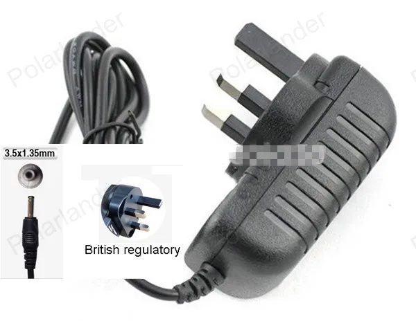 Фирменная Новинка США/ЕС/Великобритания 1 шт. Plug AC 100 в/120 В ConverterAdapter DC 12 1A 1000 mAPower питания зарядное устройство