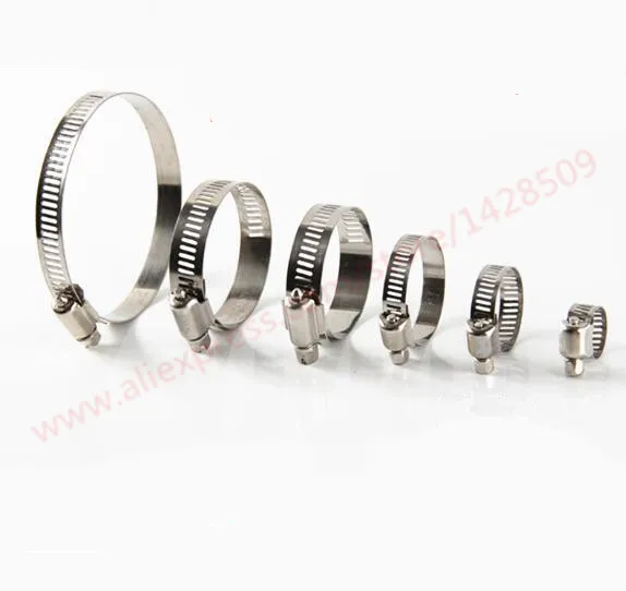 Хомуты для шланга с червячным приводом хомуты шлангов из нержавеющей стали|hose