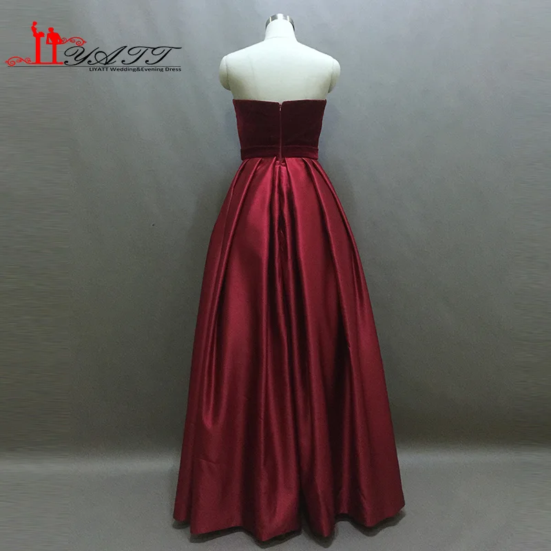 2017 вечернее платье для выпускного вечера реальное изображение бордовый лиф