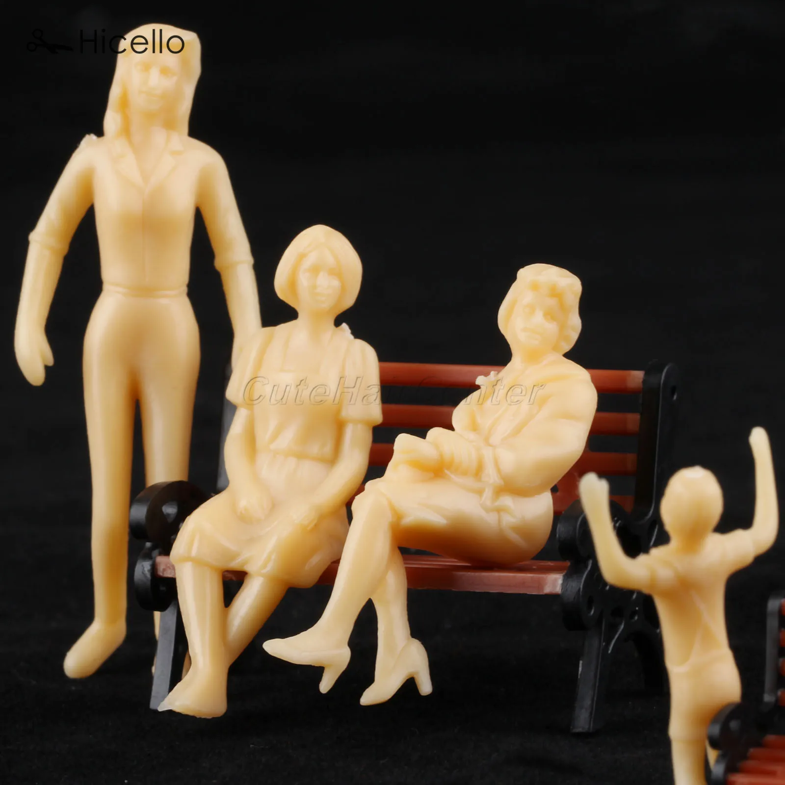 20 шт. миниатюрные пластиковые фигурки 65 мм/40 мм|figure set|set figurefigure model |