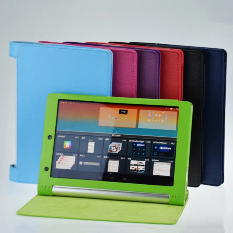 Складной чехол книжка из искусственной кожи для Lenovo B8000 B8000H B8000F планшета YOGA 10