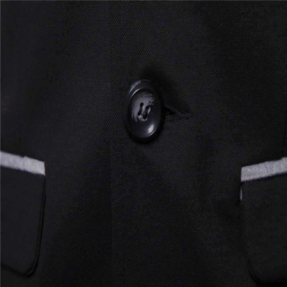 Мужской повседневный Западный приталенный маленький костюм мужской топ костюмы блейзеры Блейзер куртка