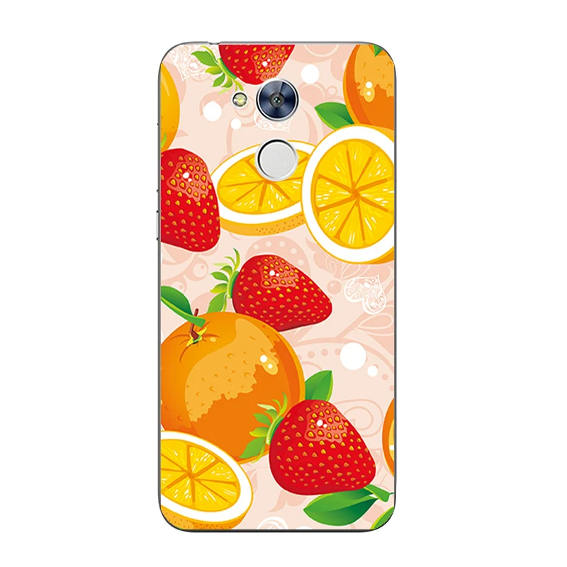 Custom Cases For Huawei Mate 9 / Pro Phone Case for Honor 6A P9 Plus Cover Soft TPU Fruits Party Printing |