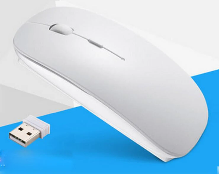 USB мышь для Macbook Air Pro, для Win 10/Mac ноутбук беспроводная мышь перезаряжаемая Бесшумная оптическая игровая мышь