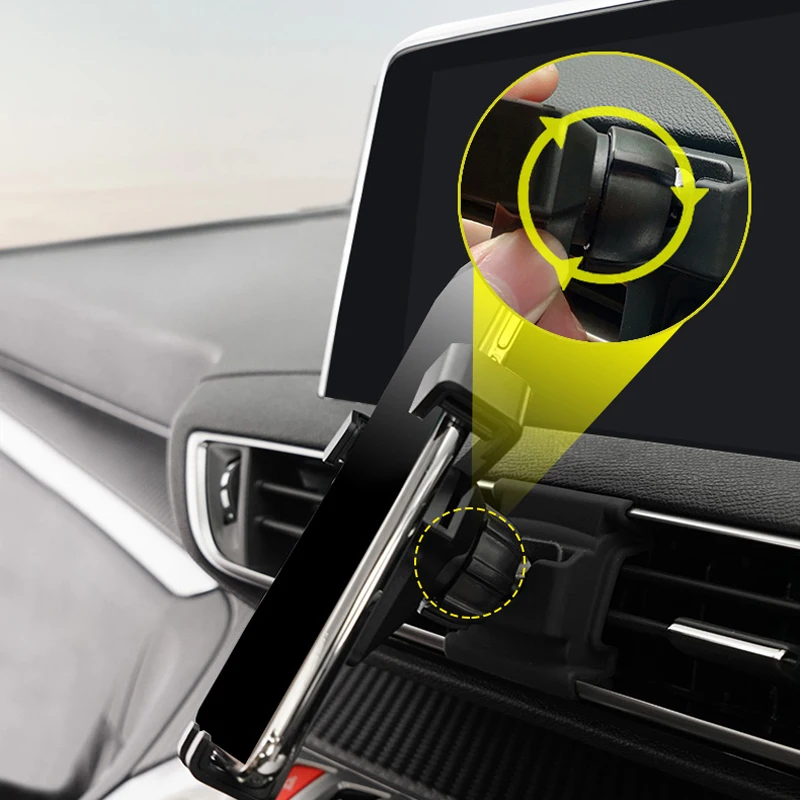 Автомобильный Стайлинг 360 градусов вентиляционное отверстие Магнитный