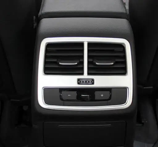 Матовый АБС пластик для Audi A4 2016 2017 аксессуары задняя часть автомобиля