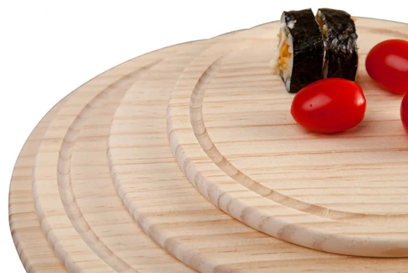 Деревянная доска для пиццы, круглая с ручным поддоном Для Выпечки Пиццы, каменная разделочная доска, блюдо для пиццы, инструменты для выпечки тортов
