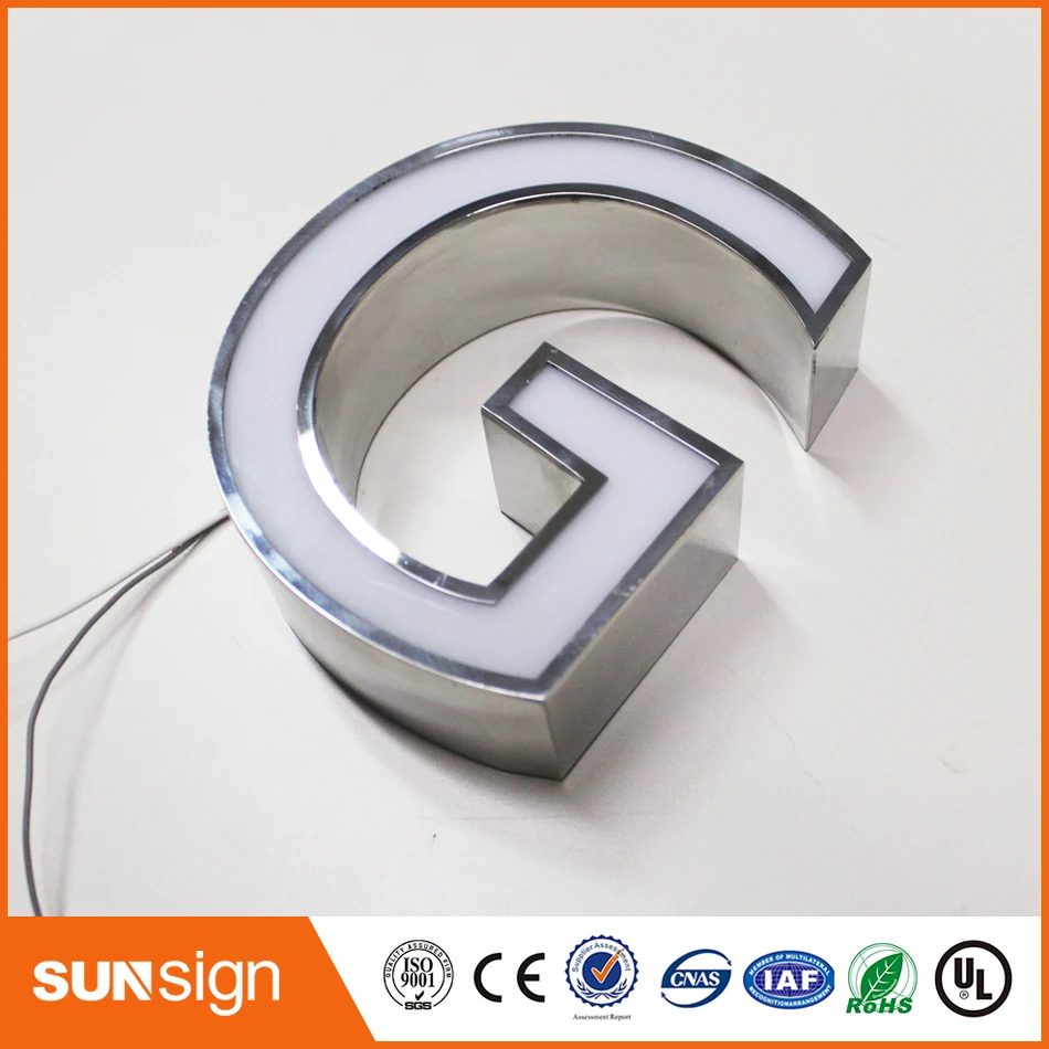 Trim cap channel надпись пользовательский 3d логотип|custom signs|3d signssigns custom |