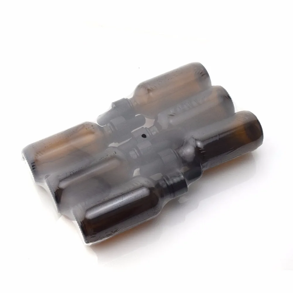 Флаконы капельницы из янтарного стекла для эфирных масел 12 шт. 60 мл|empty bottle|empty