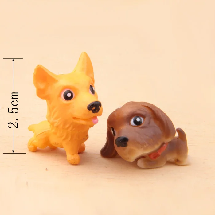 12 шт./компл. мини фигурки для собак My Dog Pet Puppy детей девочек и мальчиков коллекция