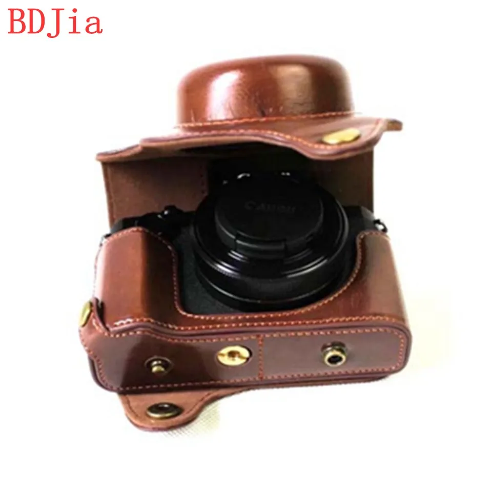 Новый роскошный кожаный чехол для камеры Canon G1XIII G1X3 цифровая камера PU с