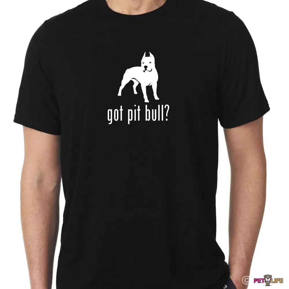 С принтом 2020 горячая Распродажа Harajuku Got Pit Bull футболка Apbt уличная с коротким